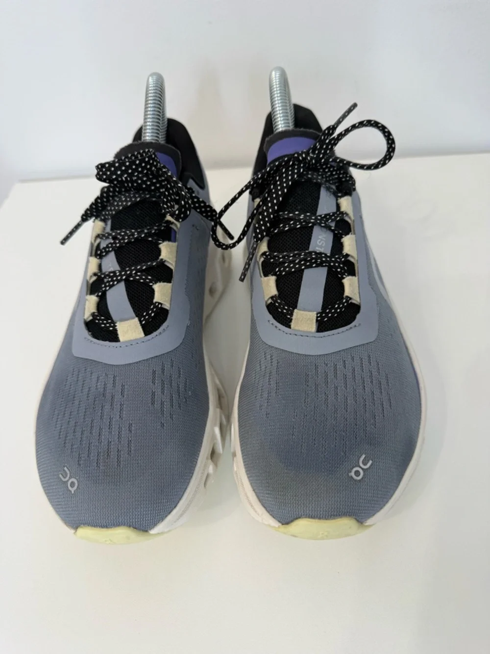 On Running Cloudmonster Mist Blueberry Size Women’s 6.5 Helion Cloudtec - Picture 4 of 9